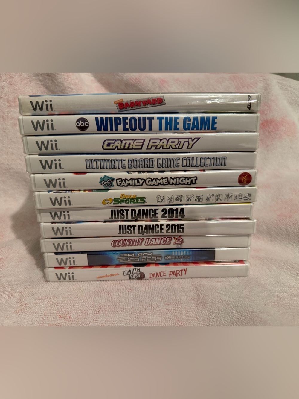 New - sealed Wii Games